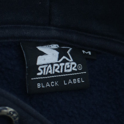 Starter Black Label Men's Blue Pullover Hoodie Size M