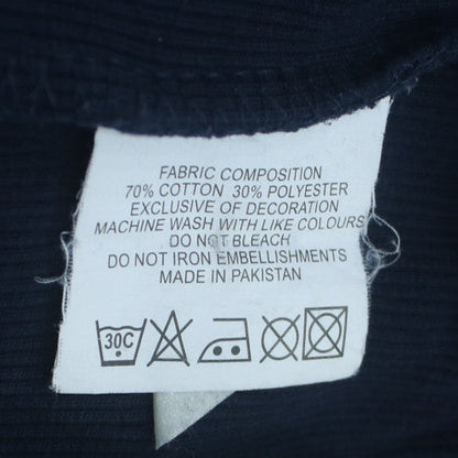 Starter Black Label Men's Blue Pullover Hoodie Size M