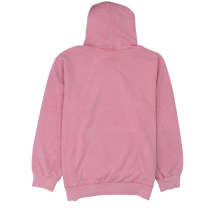 Adidas Women's Pink Pullover Hoodie Size 12 Cotton Casual Sweatshirt