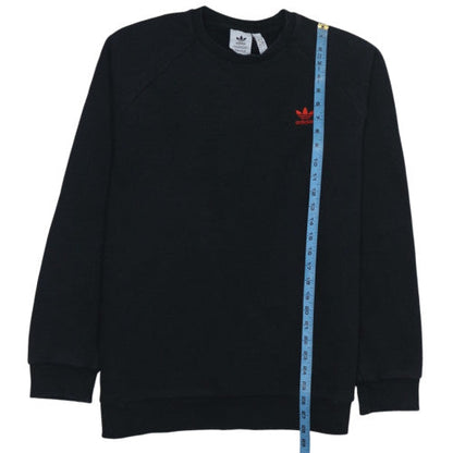 Adidas Men's Black Crew Neck 2XL Pullover Sweatshirt