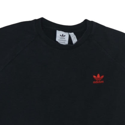Adidas Men's Black Crew Neck 2XL Pullover Sweatshirt