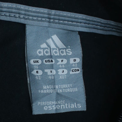 Adidas Women Black Size 16 Full Zip Sweatshirt Jacket
