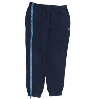 Fila Men's Navy Blue Sweatpants Jogger Style Size L Cotton Blend