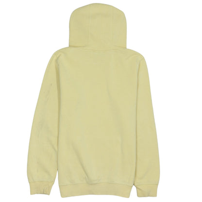 Champion Youth Yellow Hoodie Sweatshirt Womens Size 14 Pullover Cotton