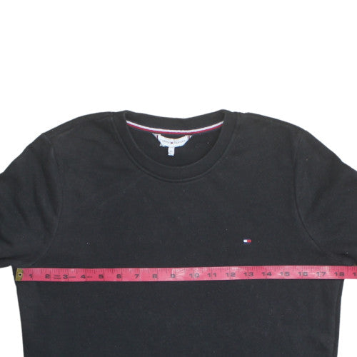 Tommy Hilfiger Men's Black XS Crew Neck Pullover Sweatshirt