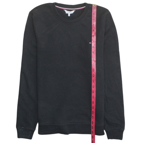 Tommy Hilfiger Men's Black XS Crew Neck Pullover Sweatshirt