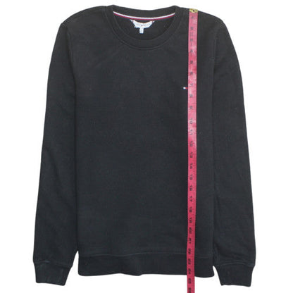 Tommy Hilfiger Men's Black XS Crew Neck Pullover Sweatshirt