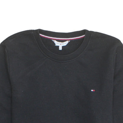 Tommy Hilfiger Men's Black XS Crew Neck Pullover Sweatshirt