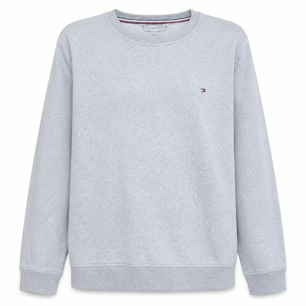 Tommy Hilfiger Men's Grey Crew Neck Pullover Sweatshirt M