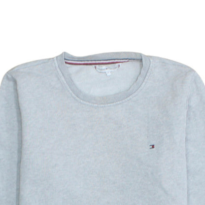 Tommy Hilfiger Men's Grey Crew Neck Pullover Sweatshirt M
