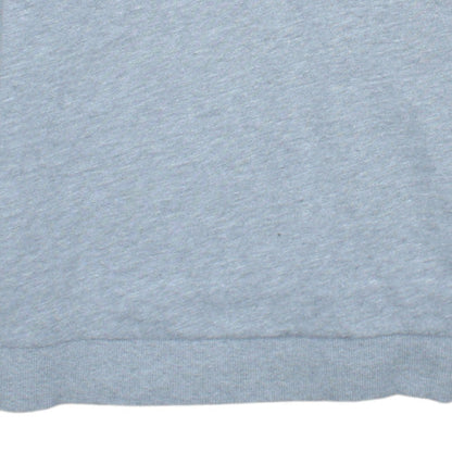 Disney Womens Grey Pullover Sweatshirt Size 8 Tu Cotton Blend Crew Neck