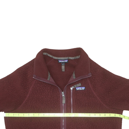 Patagonia Men's Brown Fleece Full Zip Outdoor Jacket Size L