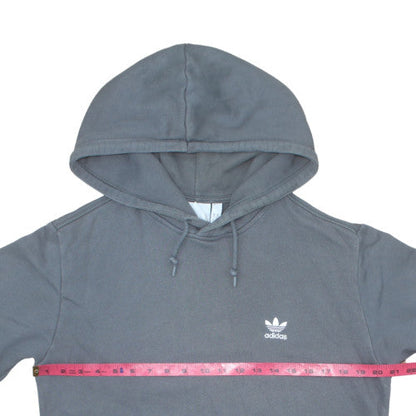 Adidas Men's Grey Pullover Hoodie M Sports Fleece Regular Fit