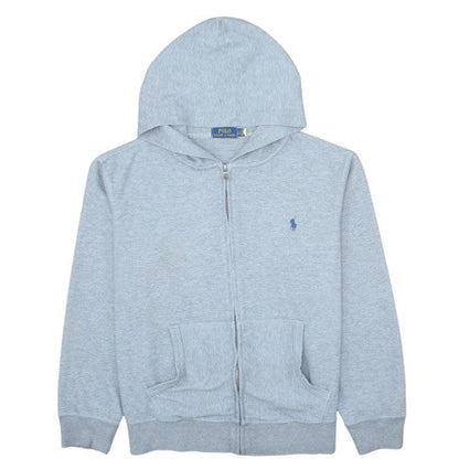 Polo Ralph Lauren Men's Grey Full Zip Hoodie Size L