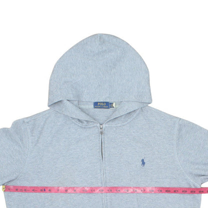 Polo Ralph Lauren Men's Grey Full Zip Hoodie Size L
