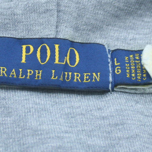 Polo Ralph Lauren Men's Grey Full Zip Hoodie Size L