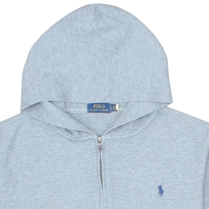 Polo Ralph Lauren Men's Grey Full Zip Hoodie Size L