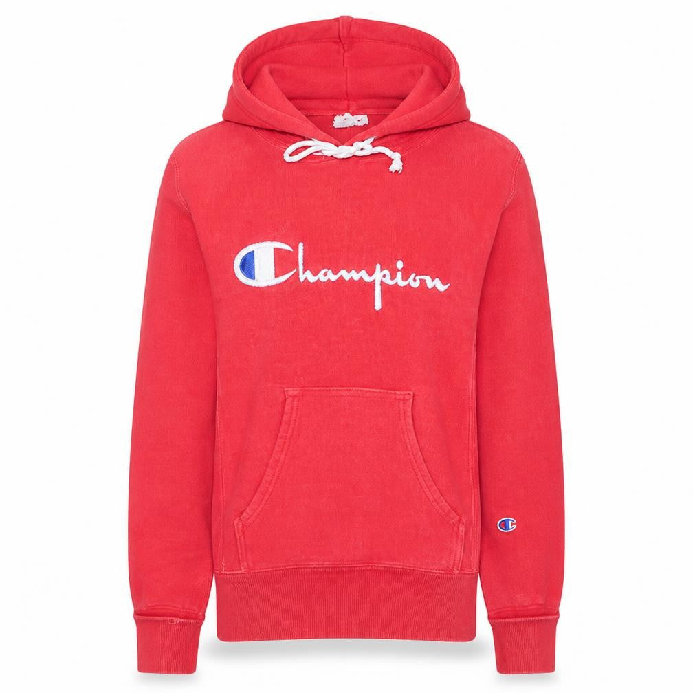 Champion Womens Red XS Reverse Weave Pullover Hoodie Sweatshirt