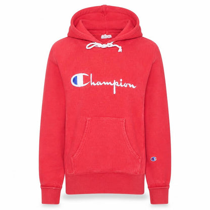 Champion Womens Red XS Reverse Weave Pullover Hoodie Sweatshirt