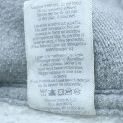 Mens UK Size XL Russell Athletic Grey Pullover Hoodie