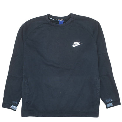 Nike Men's Black 2XL Crew Neck Pullover Sweatshirt