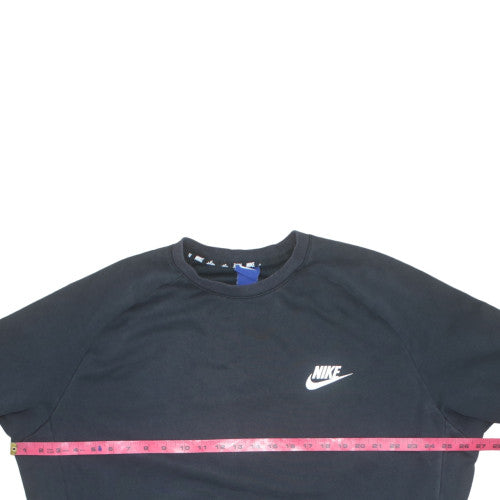 Nike Men's Black 2XL Crew Neck Pullover Sweatshirt