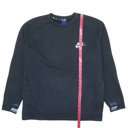 Nike Men's Black 2XL Crew Neck Pullover Sweatshirt