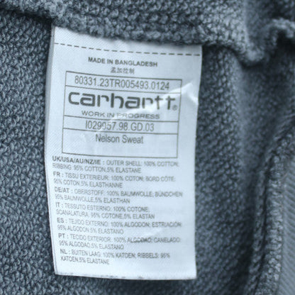 Carhartt Men's Blue L Pullover Sweatshirt Crew Neck Heavyweight
