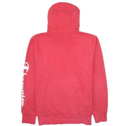 Champion Men's Red Pullover Hoodie Size L Authentic Athleticwear