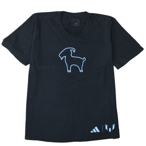 Adidas Men’s Black XL GOAT Graphic Sports T-Shirt