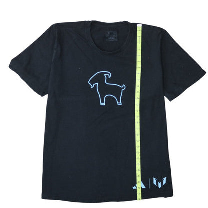 Adidas Men’s Black XL GOAT Graphic Sports T-Shirt