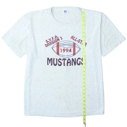 Russell Athletic Men’s Grey XL 1994 Mustangs Sports Retro T-Shirt