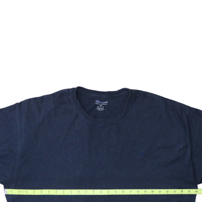 Champion Men's Navy Blue 2XL Crew Neck Short Sleeve T-Shirt