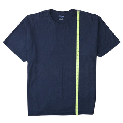 Champion Men's Navy Blue 2XL Crew Neck Short Sleeve T-Shirt