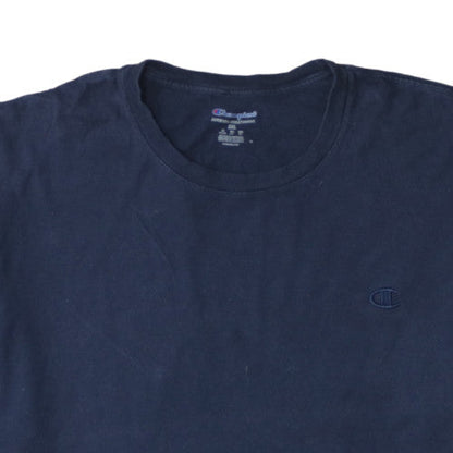 Champion Men's Navy Blue 2XL Crew Neck Short Sleeve T-Shirt