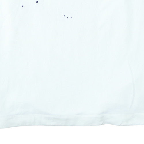 Puma by Rihanna Mens White Graphic Pullover Sweatshirt UK 10 - Fenty Edition