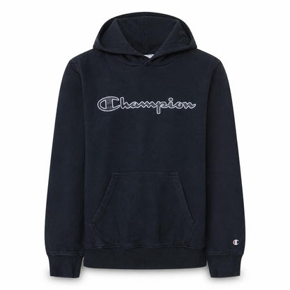 Champion Women's Black Pullover Hoodie Medium Cotton Blend