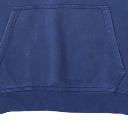 Nike Men's Blue Pullover Hoodie Medium Sports Fleece Sweatshirt