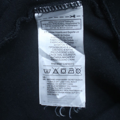 Adidas All Blacks Men's Black M 1/4 Zip Pullover Sweatshirt