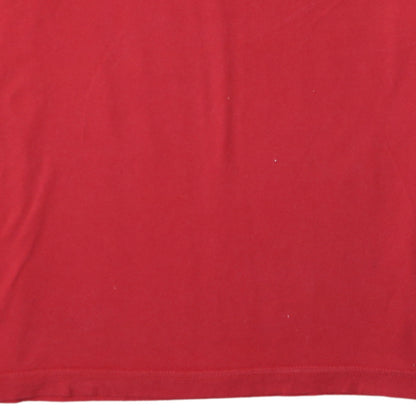 Nautica Men's Red XL Cotton Crew Neck Short Sleeve T-Shirt