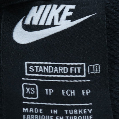 Nike Womens Black XS Pullover Hoodie with Logo Detail