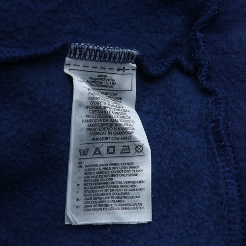 Adidas Men’s Blue Pullover Sweatshirt L Regular Fit Crew Neck
