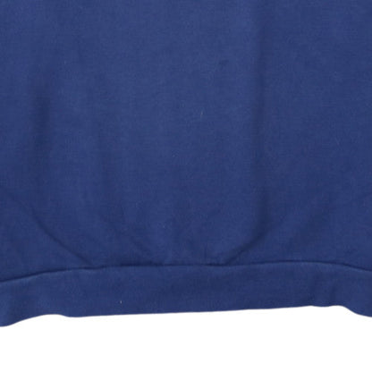 Adidas Men’s Blue Pullover Sweatshirt L Regular Fit Crew Neck