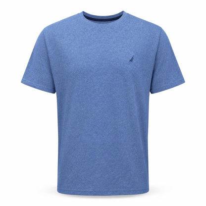 Nautica Men's Blue XL Crew Neck Nautical Logo Short Sleeve T-Shirt