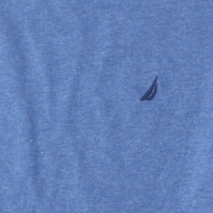 Nautica Men's Blue XL Crew Neck Nautical Logo Short Sleeve T-Shirt