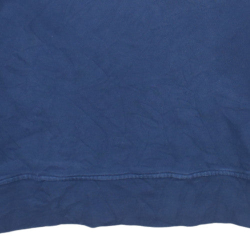 Levi's Men's Blue Crew Neck Logo Pullover Sweatshirt M