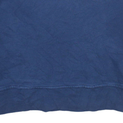 Levi's Men's Blue Crew Neck Logo Pullover Sweatshirt M