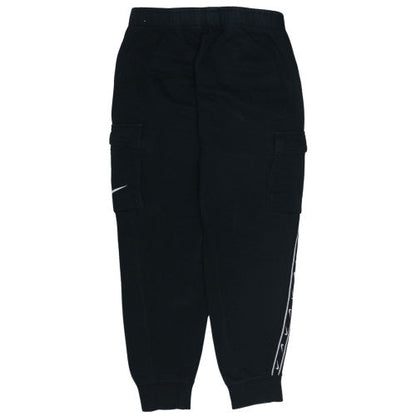 Nike Men's Black Cargo Fleece Jogger Trousers M