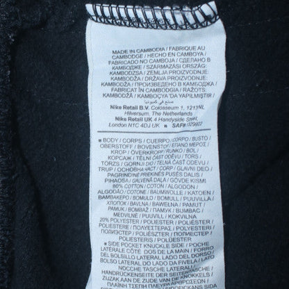 Nike Men's Black Cargo Fleece Jogger Trousers M