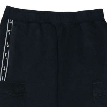 Nike Men's Black Cargo Fleece Jogger Trousers M